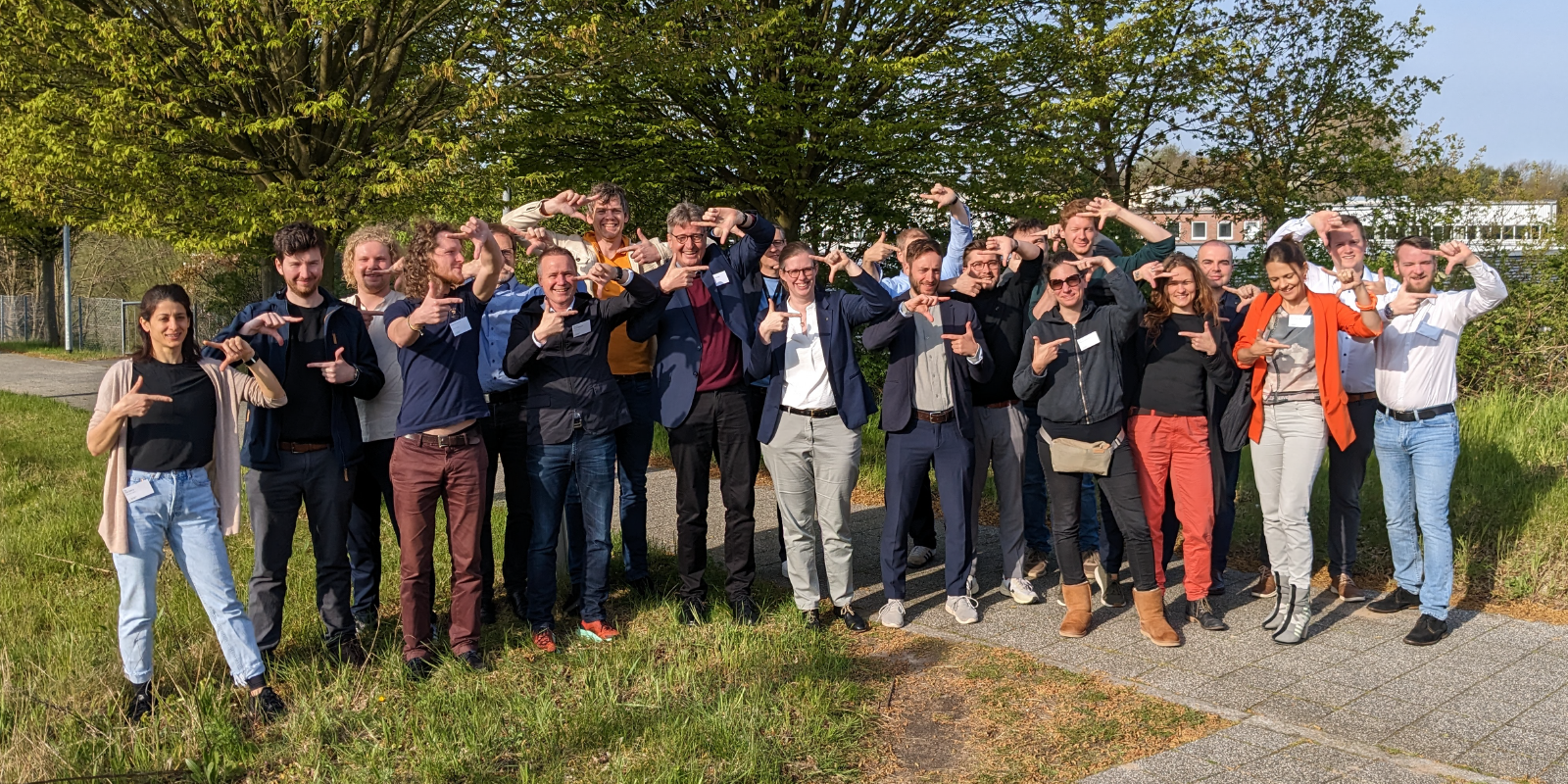 Helmholtz Imaging group photo (taken April 2023)