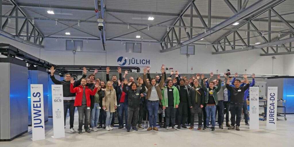 Group photo of 2023 Helmholtz GPU Hackathon