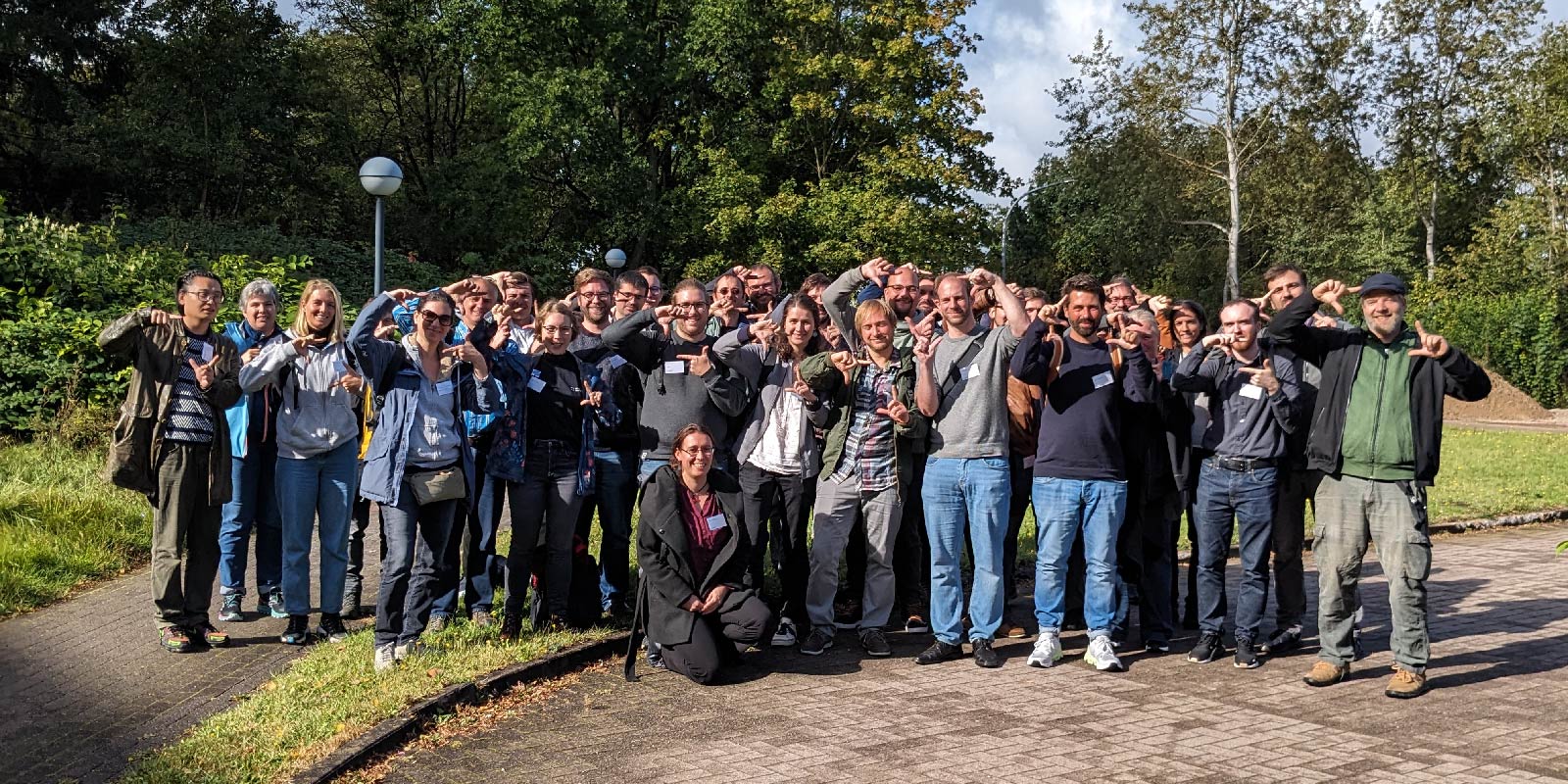 Group picture of a meeting of the Pelagic Imaging Consortium and Helmholtz Imaging on 5 October 2023 at DESY
