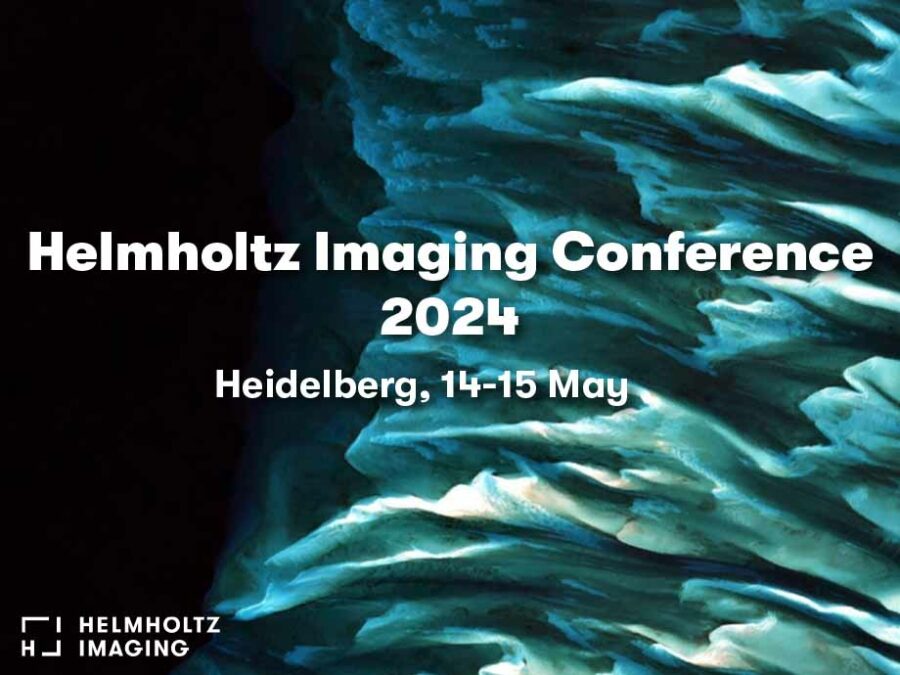 Decorative Image to promote the 4th Helmholtz Imaging Conference on 14-15 May 2024
