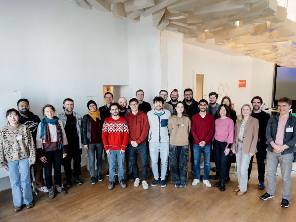 Group photo of HIDA Hackathon in Berlin in February 2024