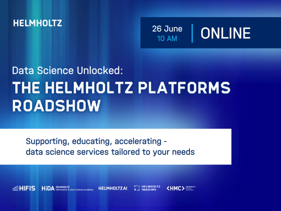 Decorative image to promote the Helmholtz Data Science Platforms Roadshow