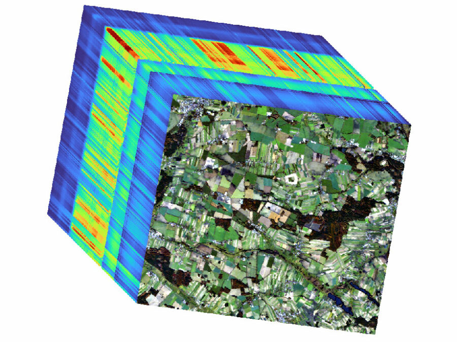 Hyperspectral data cube