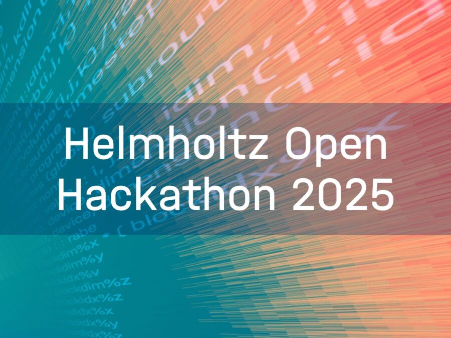 Image to promote Helmholtz Open Hackathon 2025