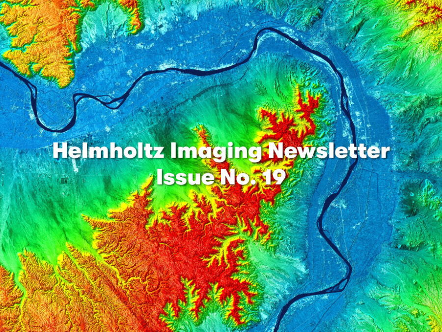 Image to promote Helmholtz Imaging Newsletter No. 19