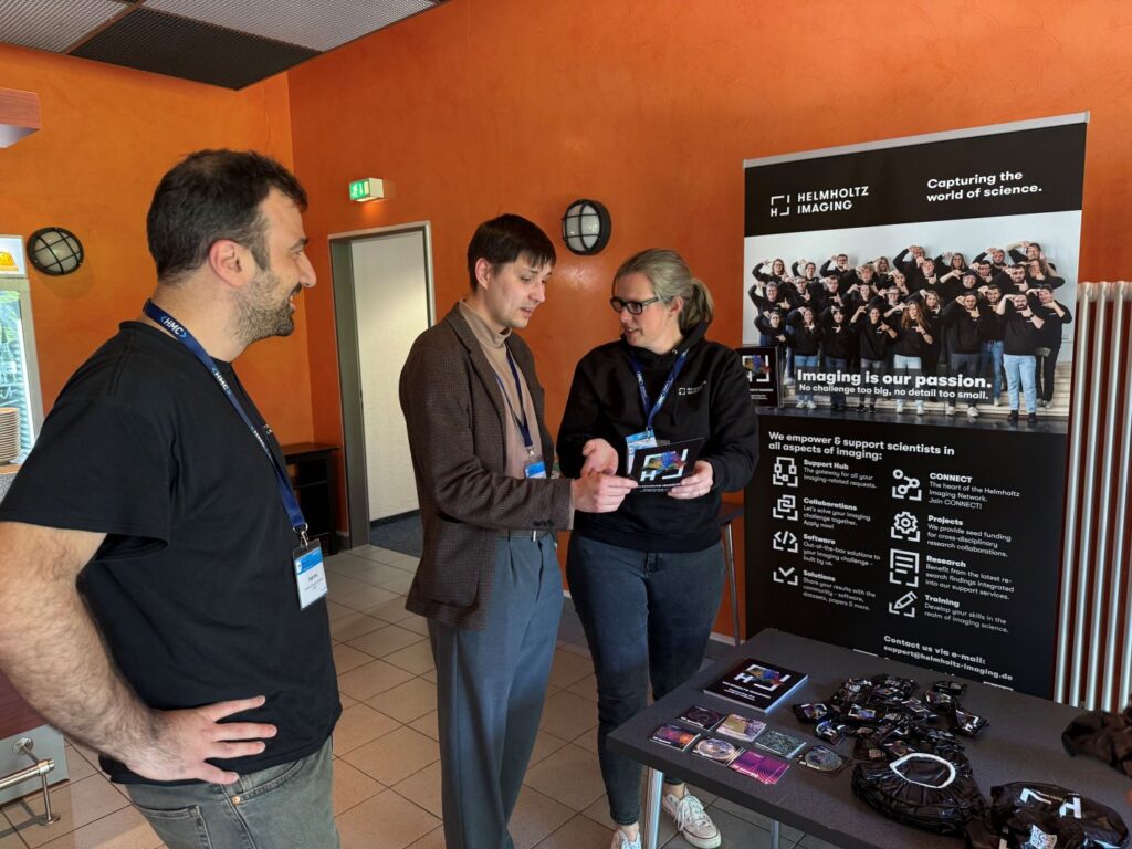 Helmholtz Imaging booth at the HMC Conference in Cologne, May 12-14, 2025