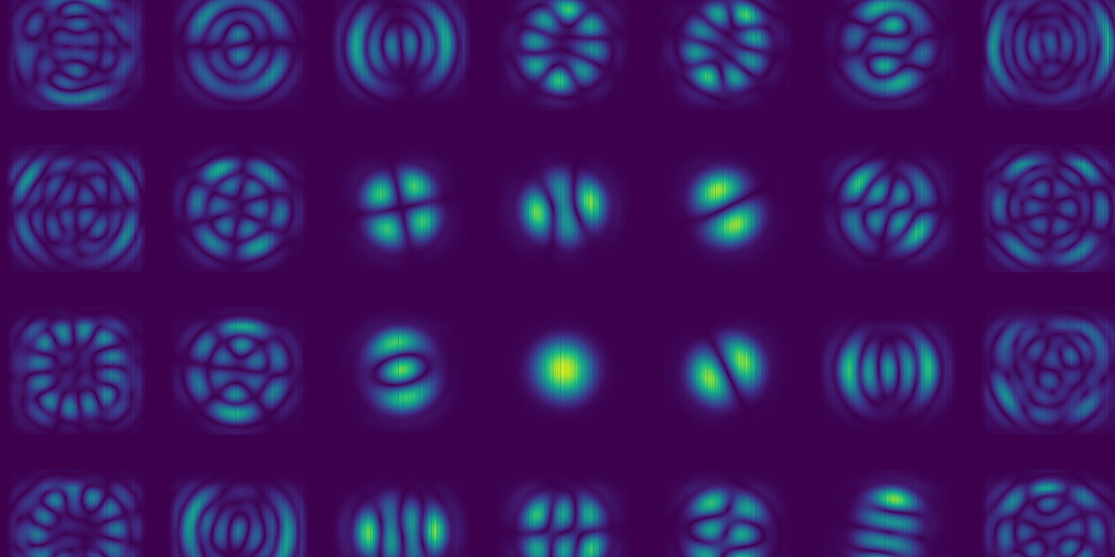 Coherent Mode Decomposition of a simulated x-ray beam at the future Ultimate X-ray Microscope PETRA IV at DESY in Hamburg.