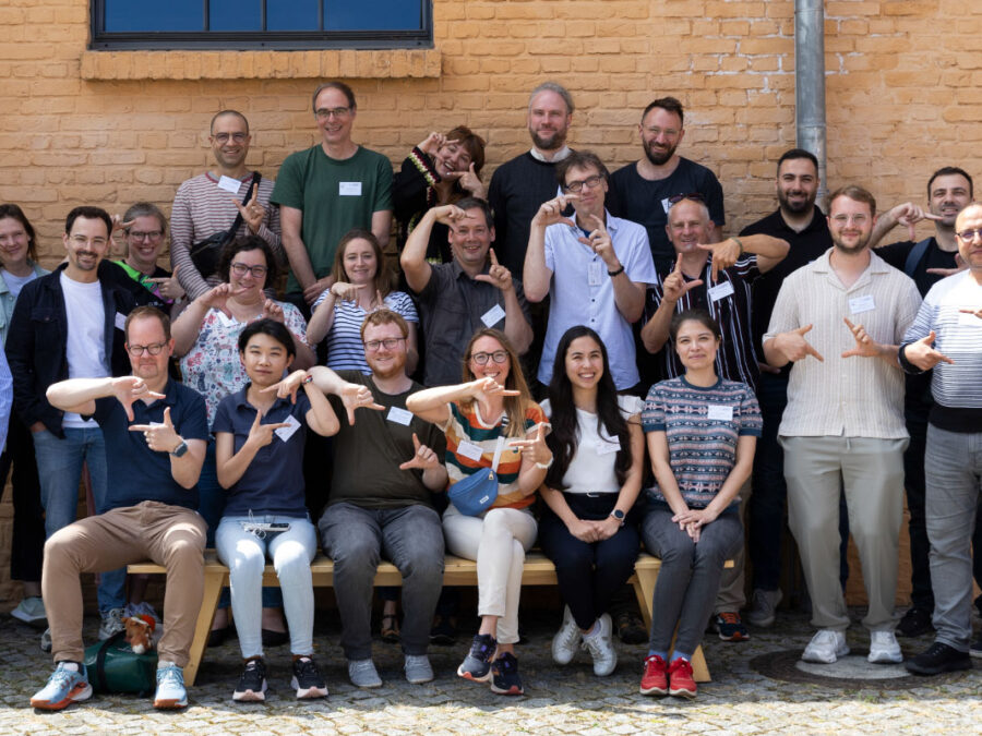 Helmholtz Imaging Conference 2025, Potsdam, Schinkelhalle, Pre-conference workshop on Advances and Challenges in Zebrafish Image and Video Analysis, group photo