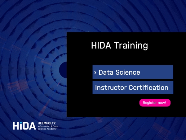 Visual to promote data science instructor course