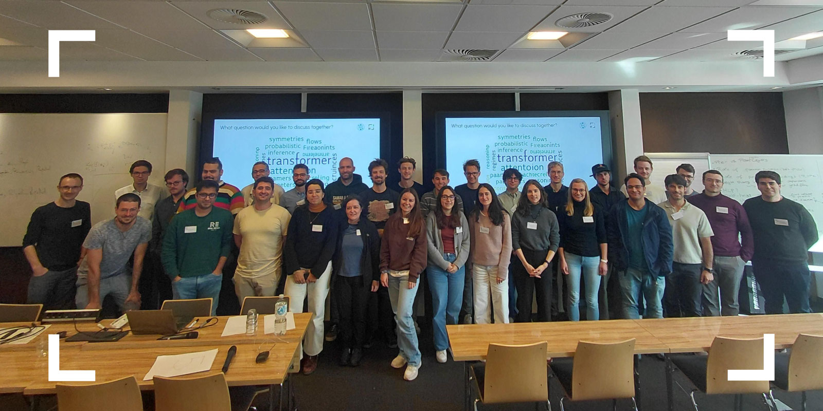 Group photo; mathematics of transformers workshop, September 2025, Hamburg