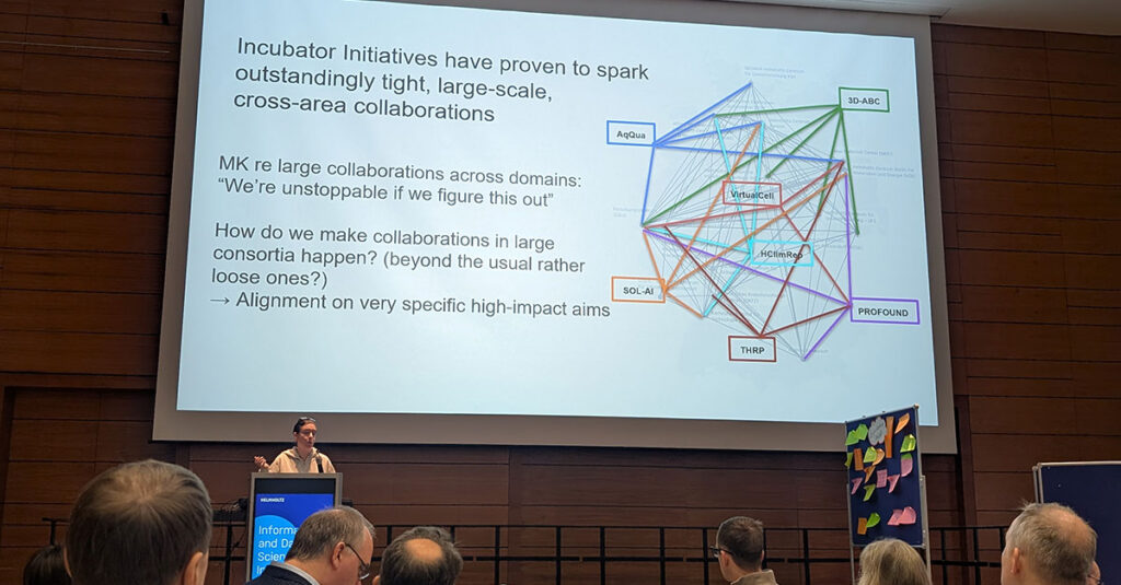 Dagmar Kainmüller presenting at the 2nd Incubator Workshop  of 2025 in Berlin