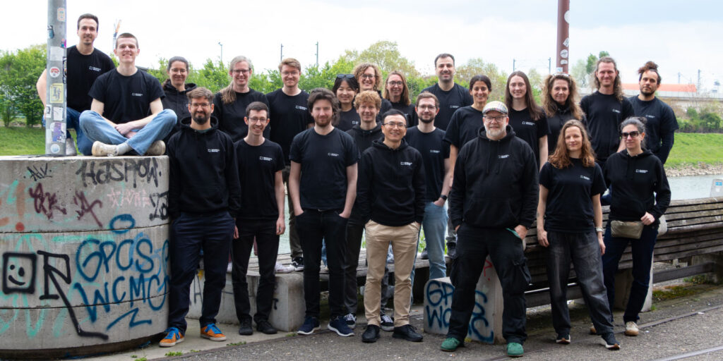 Group photo of the Helmholtz Imaging team