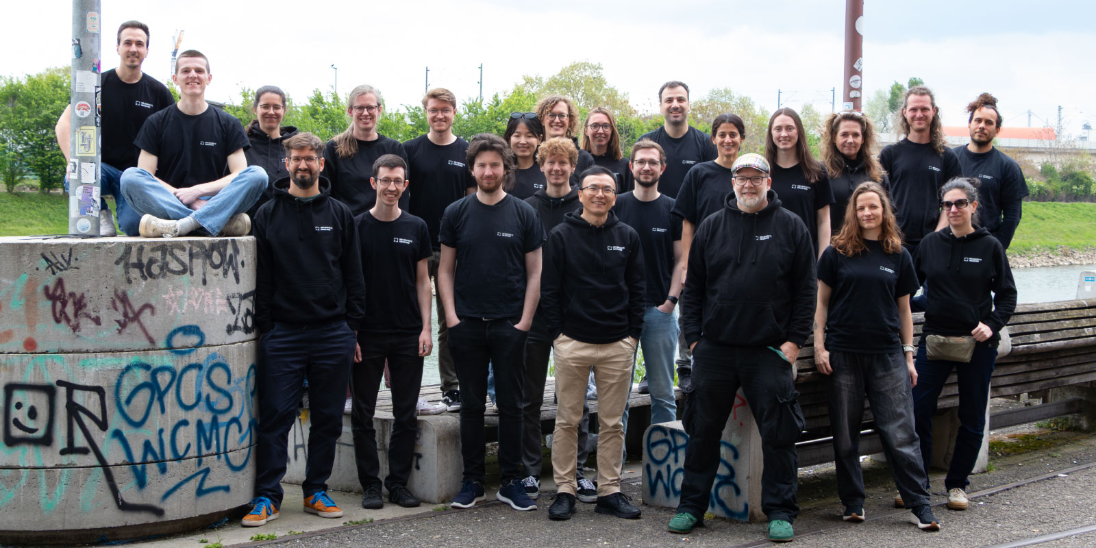 Group photo of the Helmholtz Imaging team
