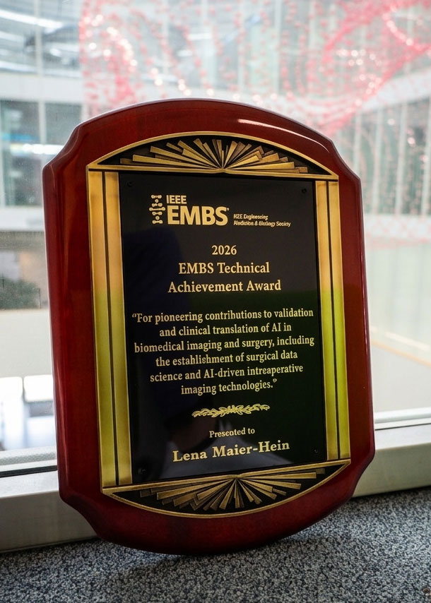 EMBS award for Lena Maier-Hein